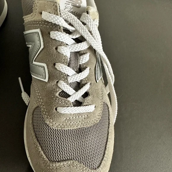 New Balance 574 Core Grey Womens Size 8 - Picture 7 of 13